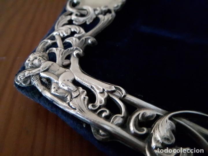 Antig&uuml;edades: PORTA RETRATO DE PLATA - Foto 8