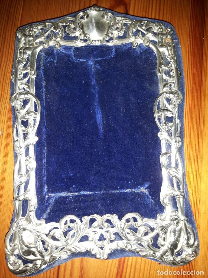 Antig&uuml;edades: PORTA RETRATO DE PLATA - Foto 10