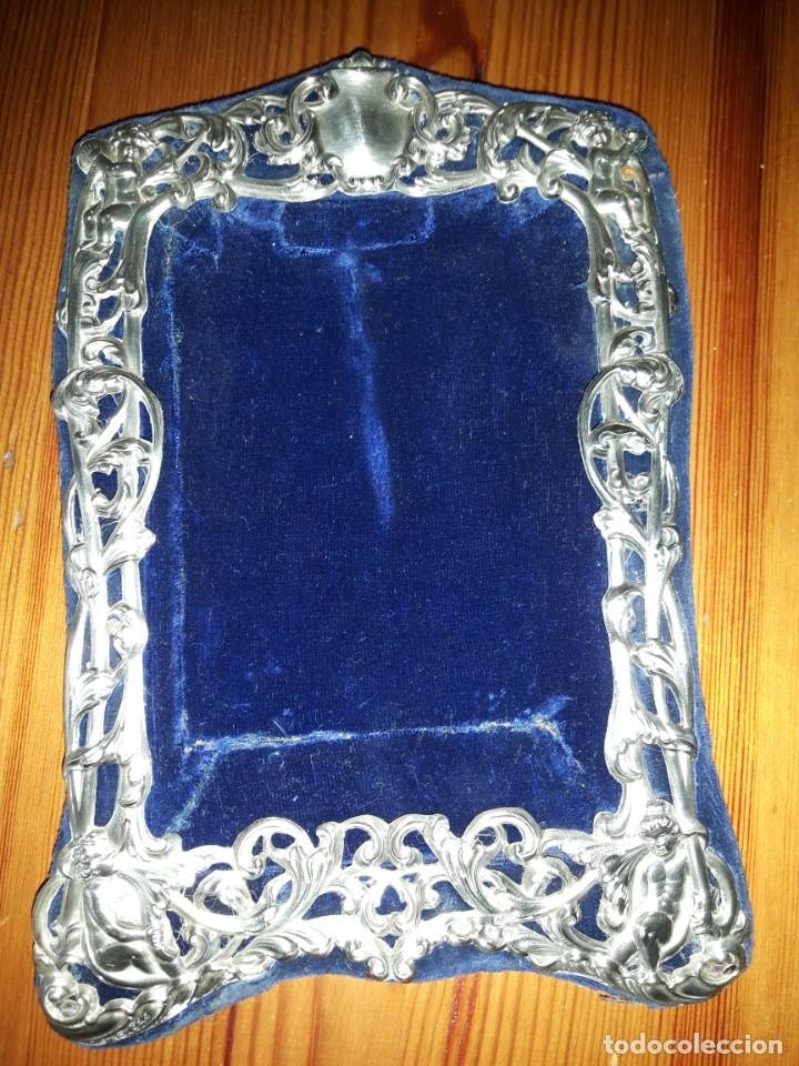 Antig&uuml;edades: PORTA RETRATO DE PLATA - Foto 11
