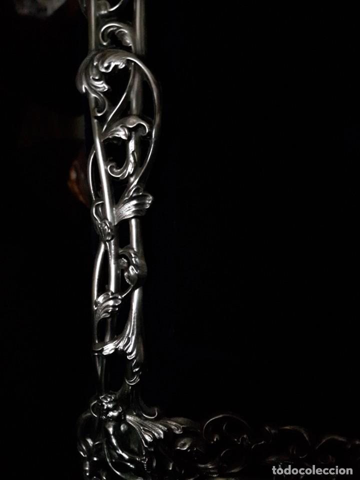 Antig&uuml;edades: PORTA RETRATO DE PLATA - Foto 15