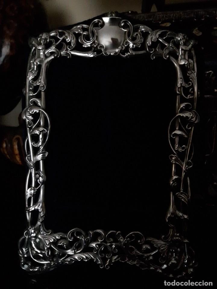 Antig&uuml;edades: PORTA RETRATO DE PLATA - Foto 17