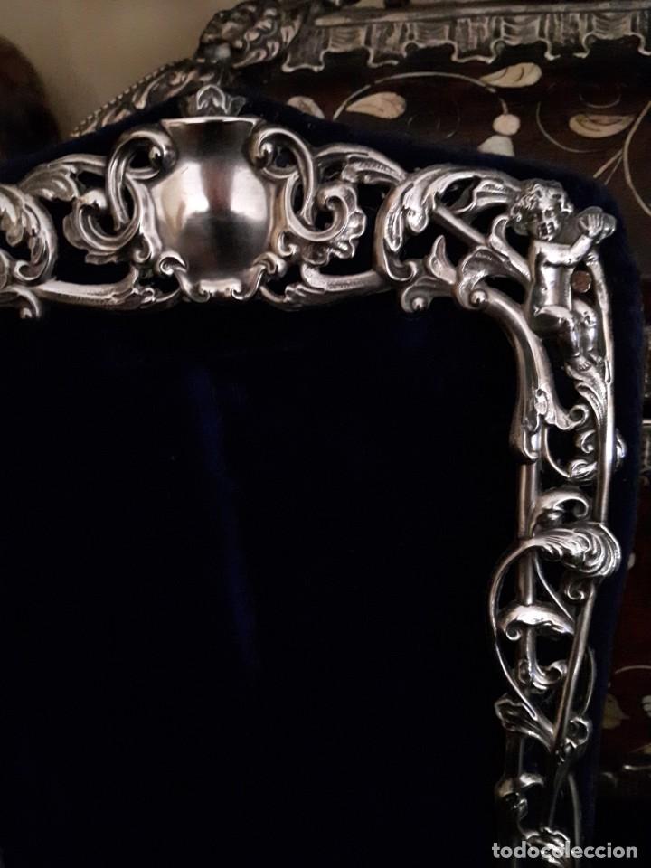 Antig&uuml;edades: PORTA RETRATO DE PLATA - Foto 20