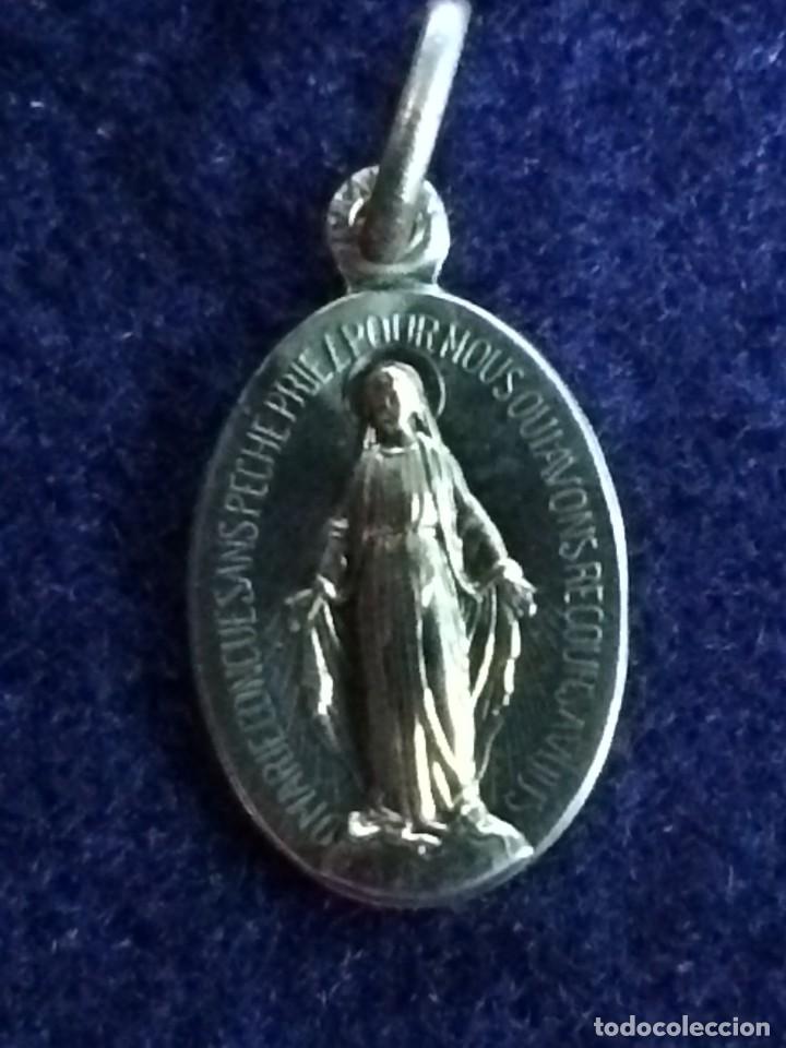 Antig&uuml;edades: medalla de la virgen maria francesa ( Q ) - Foto 1