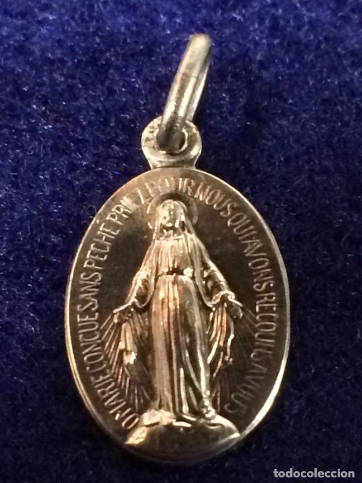 Antig&uuml;edades: medalla de la virgen maria francesa ( Q ) - Foto 2