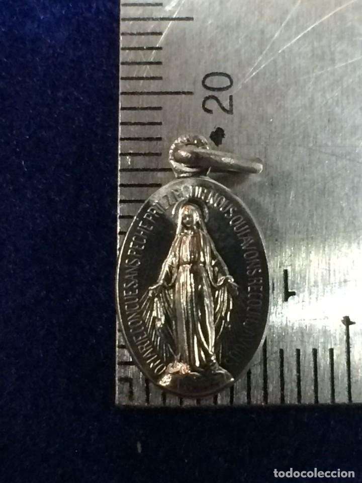 Antig&uuml;edades: medalla de la virgen maria francesa ( Q ) - Foto 3