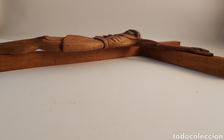 Antig&uuml;edades: CRUCIFIJO DE MADERA - Foto 6