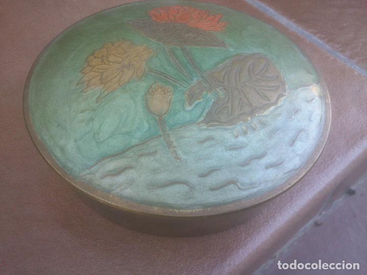 Antig&uuml;edades: JOYERO EN BRONCE CLOISON&Eacute; - Foto 1