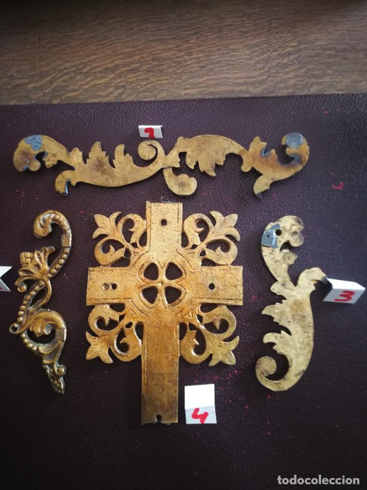 Antig&uuml;edades: PIEZAS EN BRONCE METAL DORADO - Foto 6