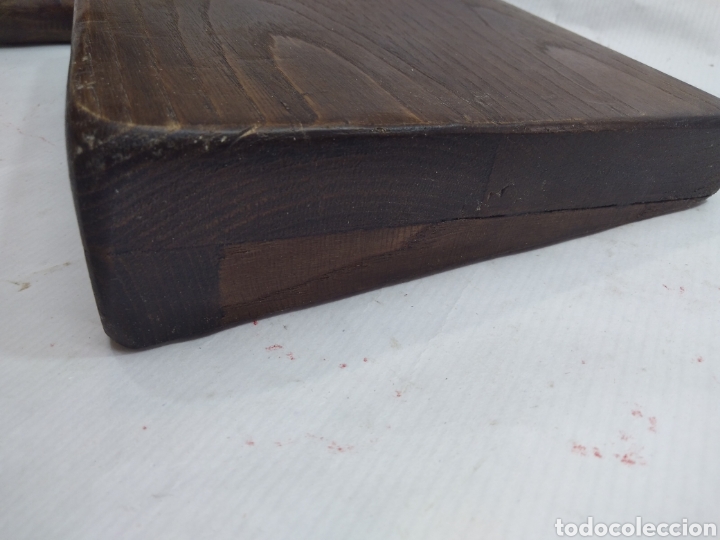 Antig&uuml;edades: ANTIGUO MAZO CON TABLA DE SALA DE SUBASTAS - Foto 3