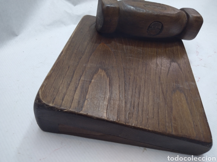 Antig&uuml;edades: ANTIGUO MAZO CON TABLA DE SALA DE SUBASTAS - Foto 12