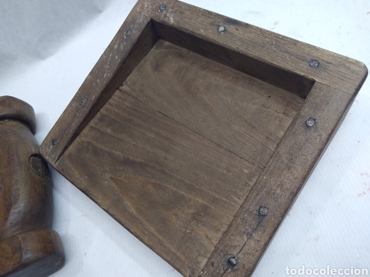 Antig&uuml;edades: ANTIGUO MAZO CON TABLA DE SALA DE SUBASTAS - Foto 15