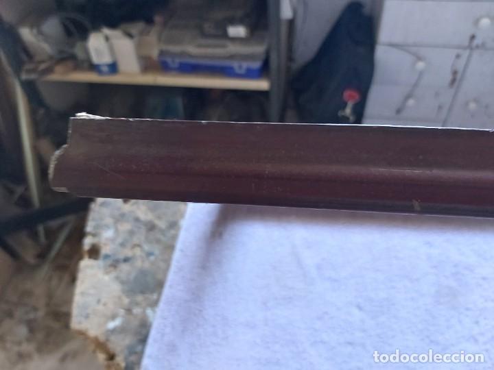 Antig&uuml;edades: Marco antiguo de madera con greca. - Foto 5