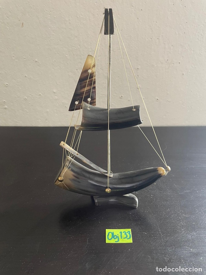 Antig&uuml;edades: Barco Velero asta de toro - Foto 1