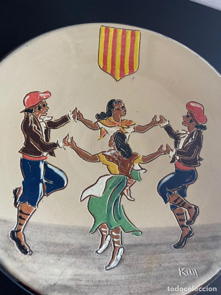 Antig&uuml;edades: Plato antiguo firmado - Foto 3