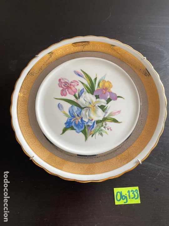 Antig&uuml;edades: Plato antiguo porcelana - Foto 1