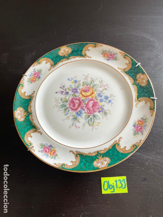 Antig&uuml;edades: Plato antiguo porcelana - Foto 1