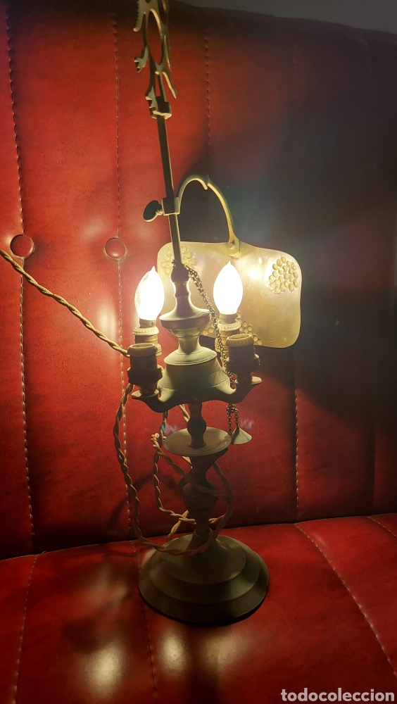 Antig&uuml;edades: ANTIGUO CANDIL ELECTRICO, FUNCIONA - Foto 1
