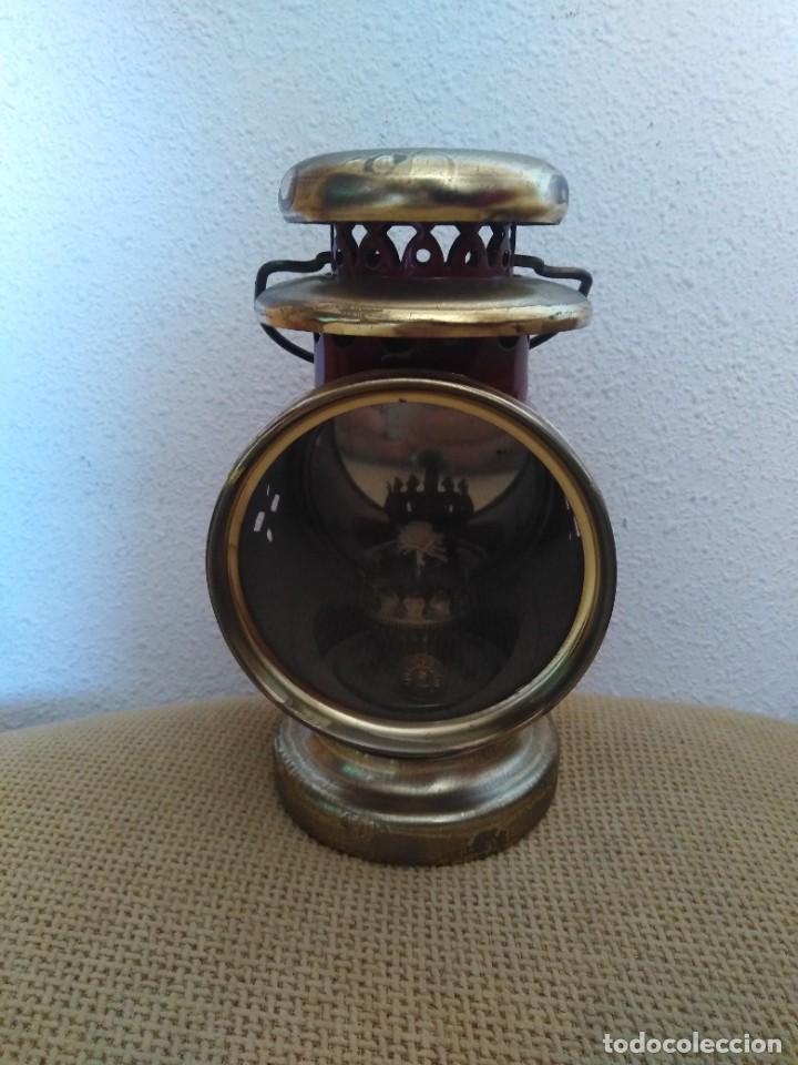 Antig&uuml;edades: Farolillo mecha antiguo - Foto 2