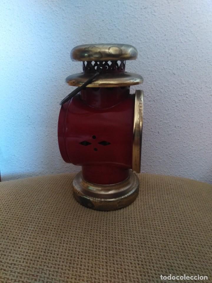 Antig&uuml;edades: Farolillo mecha antiguo - Foto 5