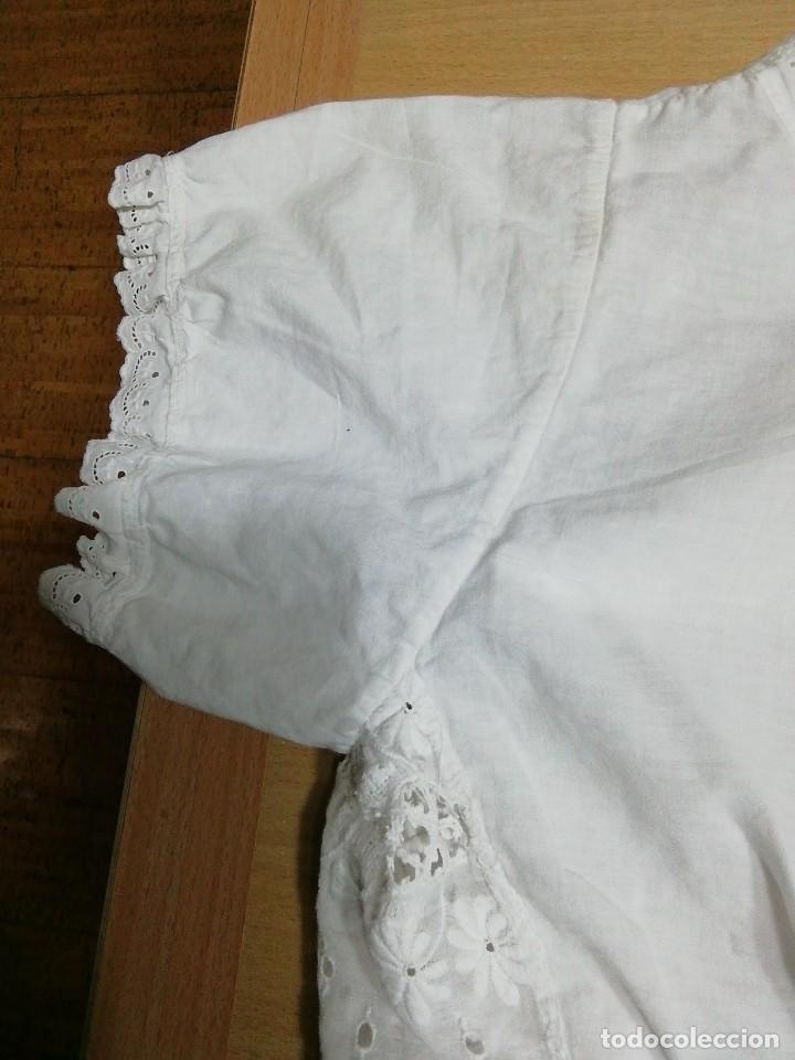 Antig&uuml;edades: *BLUSA BORDADO SUIZO. (Rf399/a) - Foto 5