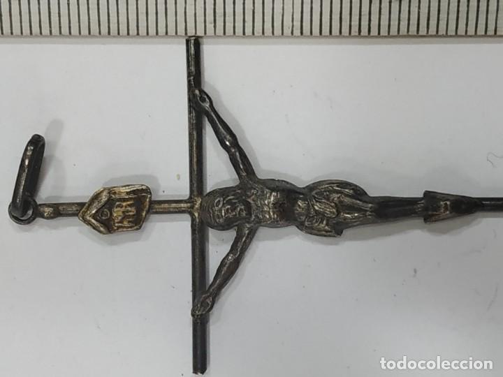 Antig&uuml;edades: CRUCIFIJO ANTIGUO - Foto 2