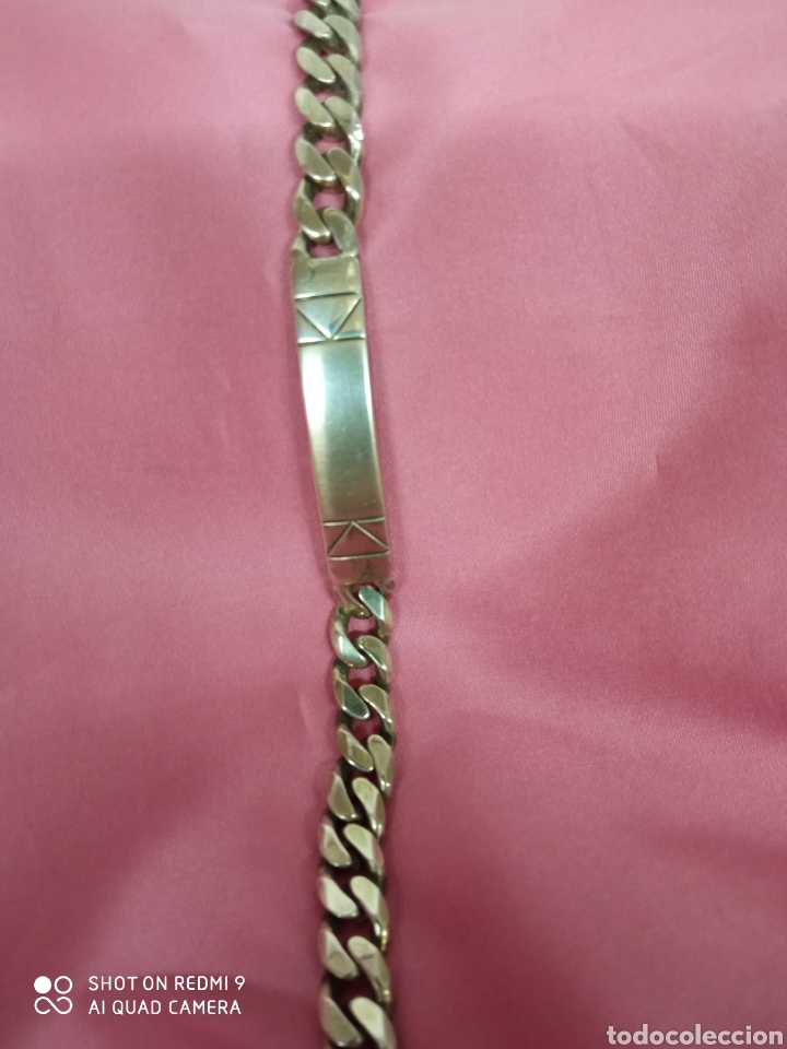 Antig&uuml;edades: Pulsera plata maciza 30grs. + - Foto 3