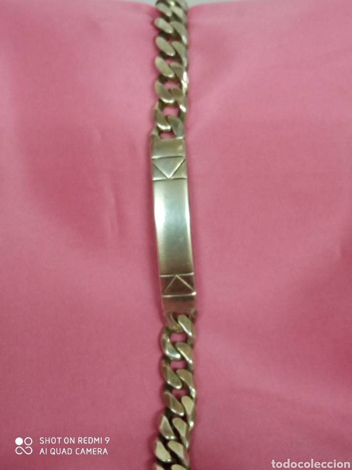Antig&uuml;edades: Pulsera plata maciza 30grs. + - Foto 1