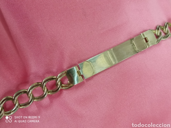 Antig&uuml;edades: Pulsera plata + - Foto 2