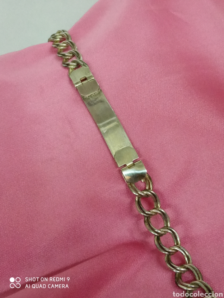 Antig&uuml;edades: Pulsera plata + - Foto 1