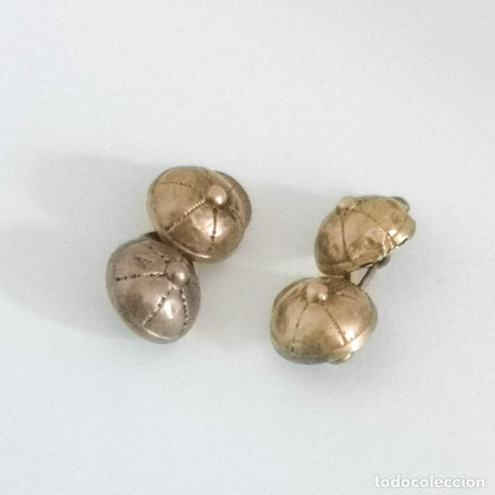 Antig&uuml;edades: Gemelos Vintage de Golf Oro 9k - Foto 1