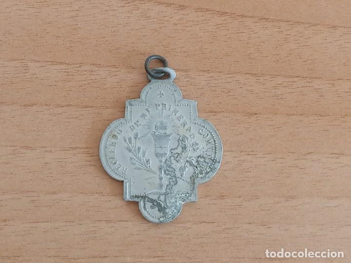 Antig&uuml;edades: MEDALLA DE RECUERDO DE PRIMERA COMUNI&Oacute;N - Foto 1