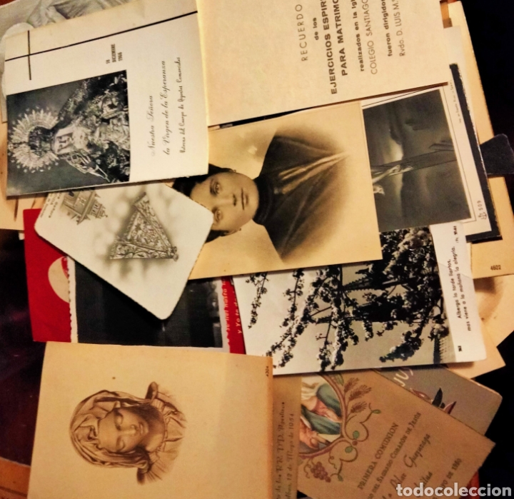 Antig&uuml;edades: Estampitas, recordatorios,, - Foto 5