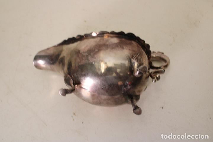 Antig&uuml;edades: SALSERA PLATEADA - Foto 4