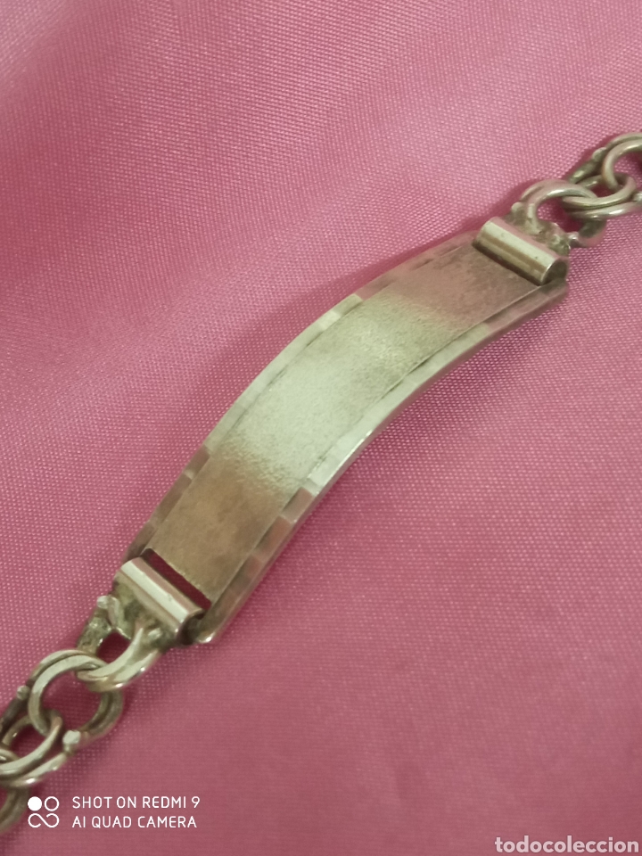 Antig&uuml;edades: Pulsera plata + - Foto 2