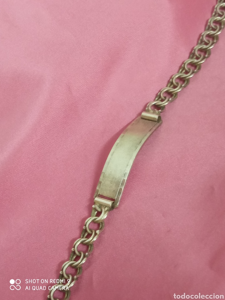 Antig&uuml;edades: Pulsera plata + - Foto 1