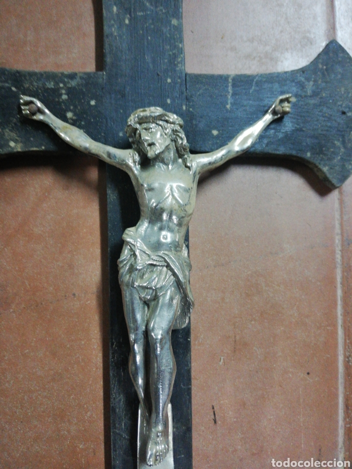 Antig&uuml;edades: Cruz y cristo. - Foto 2