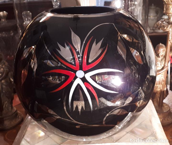Antig&uuml;edades: Jarr&oacute;n cristal art d&eacute;co - Foto 1