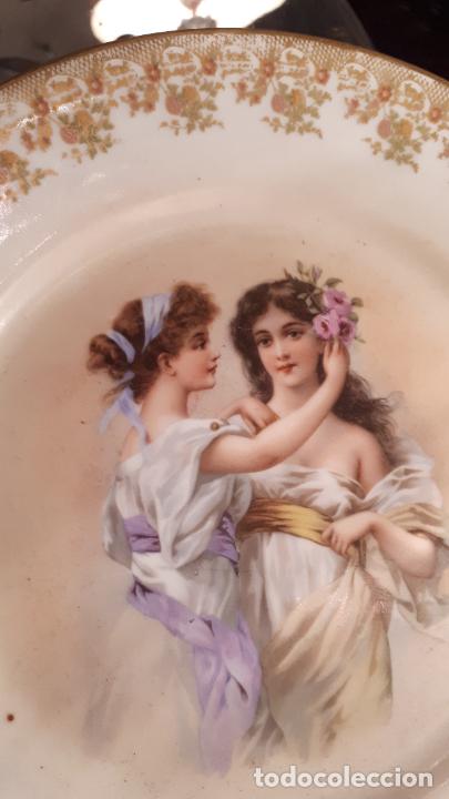 Antig&uuml;edades: Plato de limoges - Foto 4