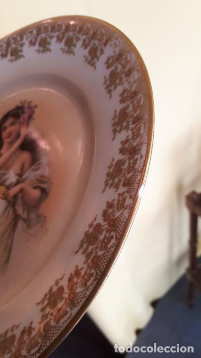 Antig&uuml;edades: Plato de limoges - Foto 7