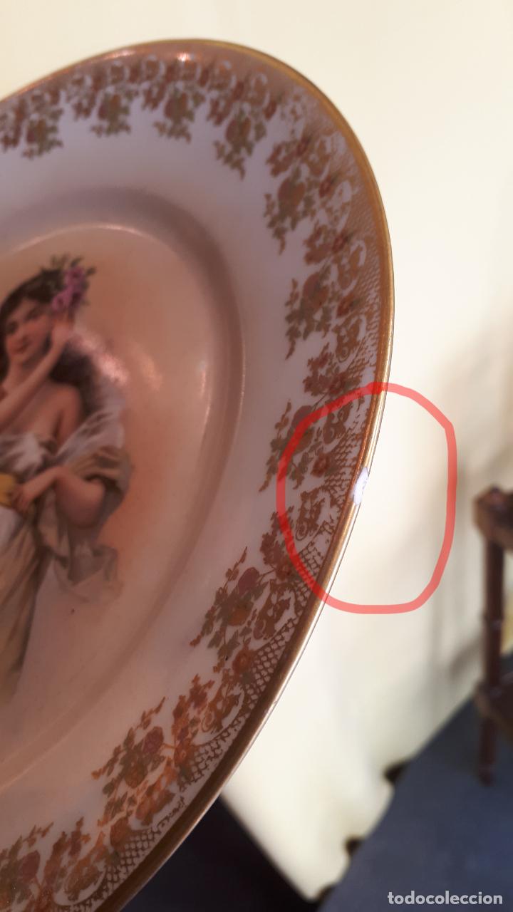 Antig&uuml;edades: Plato de limoges - Foto 8