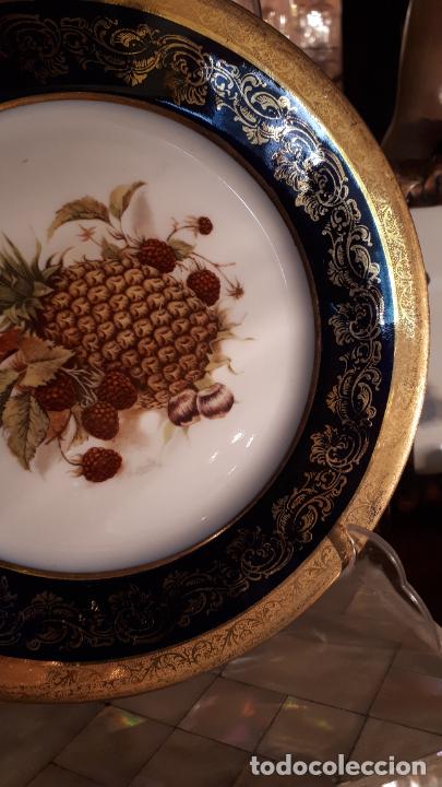 Antig&uuml;edades: Plato porcelana de Limoges - Foto 4