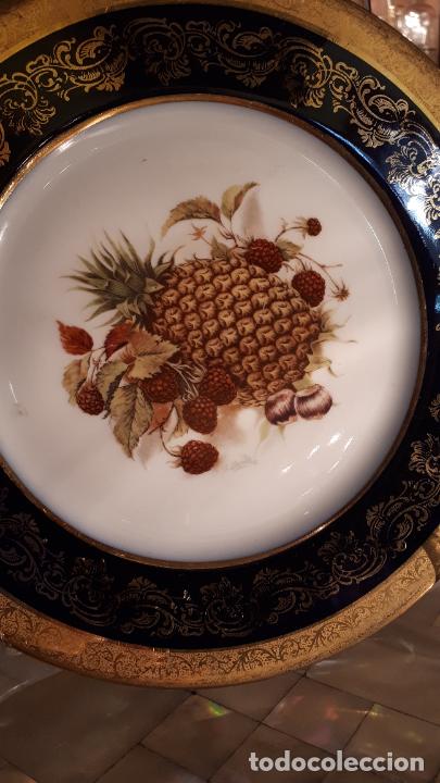 Antig&uuml;edades: Plato porcelana de Limoges - Foto 5