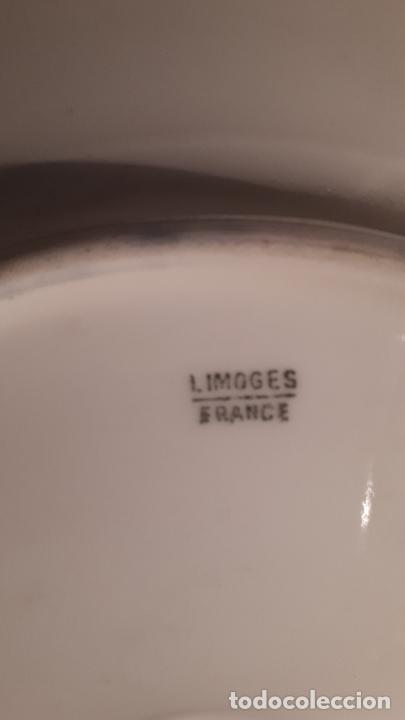 Antig&uuml;edades: Plato porcelana de Limoges - Foto 7