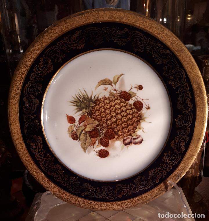 Antig&uuml;edades: Plato porcelana de Limoges - Foto 1
