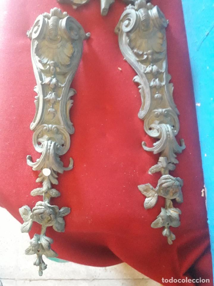 Antig&uuml;edades: Apliques de bronce - Foto 3