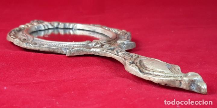 Antig&uuml;edades: ESPEJO DE MANO DE BRONCE pp. S. XX - Foto 2