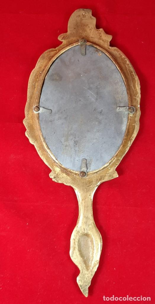 Antig&uuml;edades: ESPEJO DE MANO DE BRONCE pp. S. XX - Foto 3