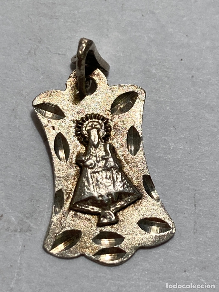 Antig&uuml;edades: Medalla de plata religiosa - Foto 1