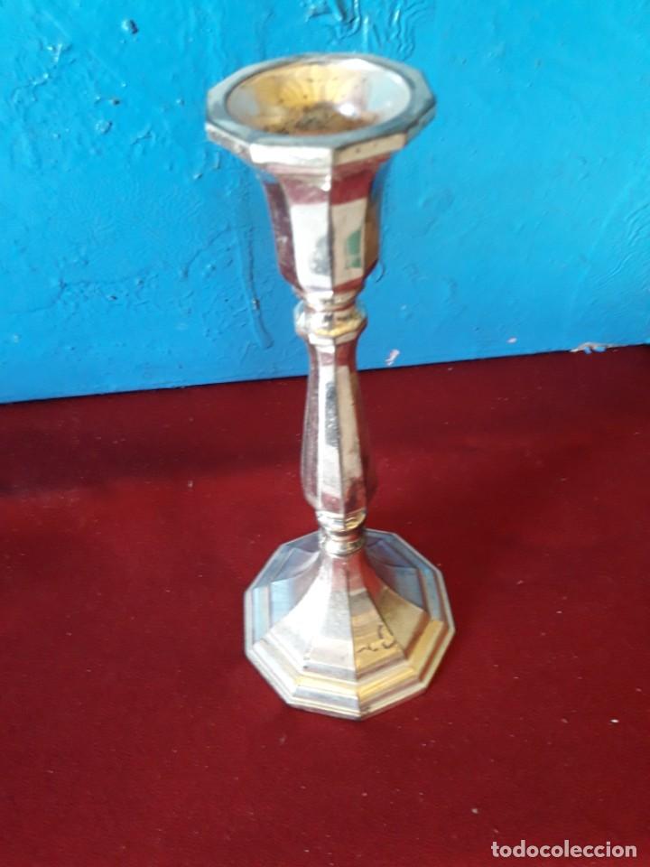 Antig&uuml;edades: Pareja candeleros - Foto 3