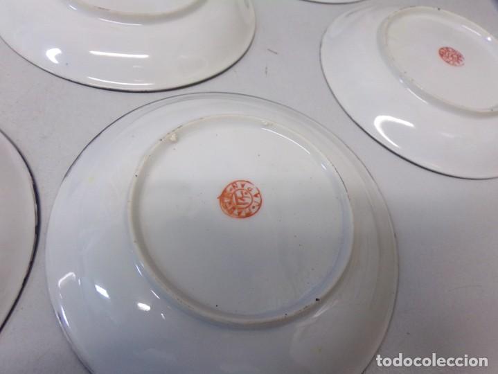 Antigüedades: juego de cafe o te porcelana antiguo de japon satsuma o parecido - Foto 8 - 273719648